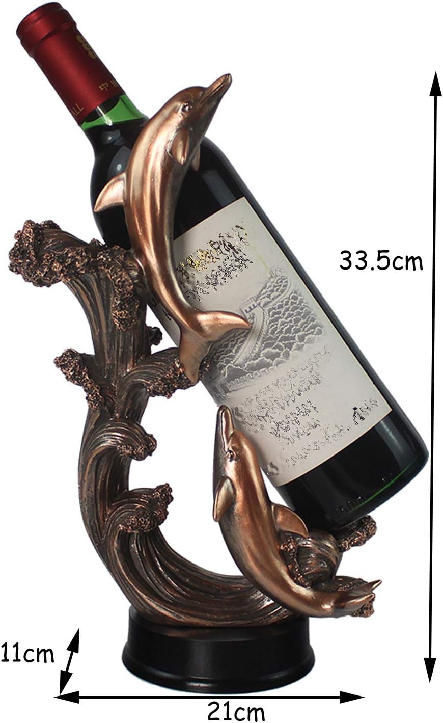 BOCbco Tabletop Wine Rack Holder for 1 Bottle