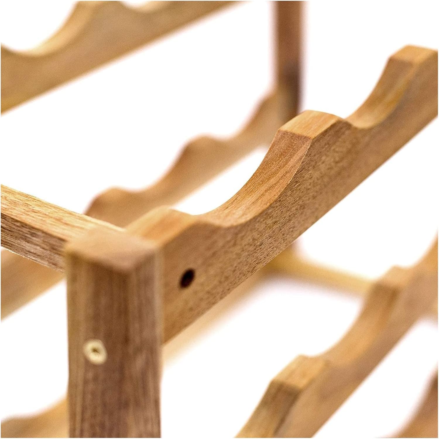 ALDEPO Wine Rack with 3 Shelves for 12 Bottles 1