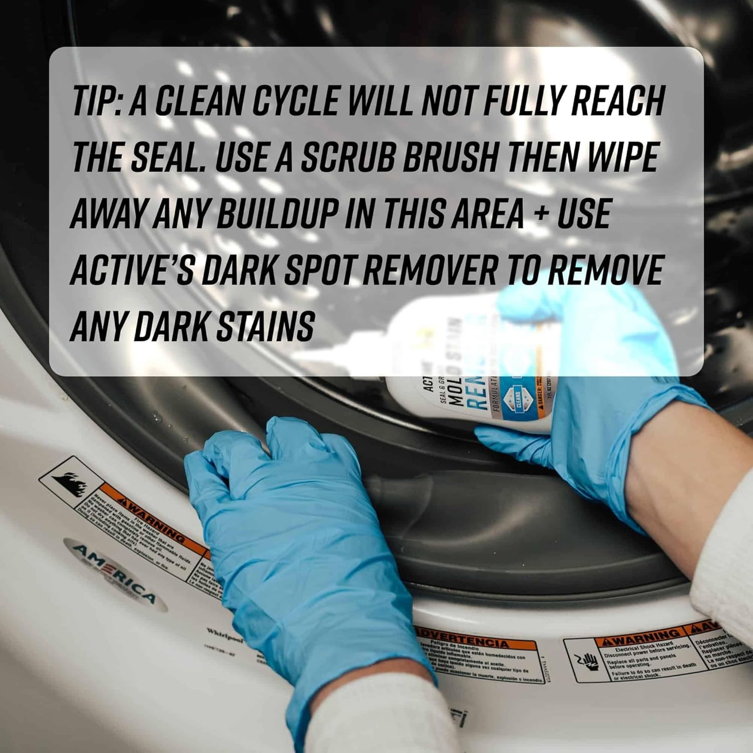 ACTIVE Washing Machine Cleaner Descaler 24 Pack - 12 Month Supply