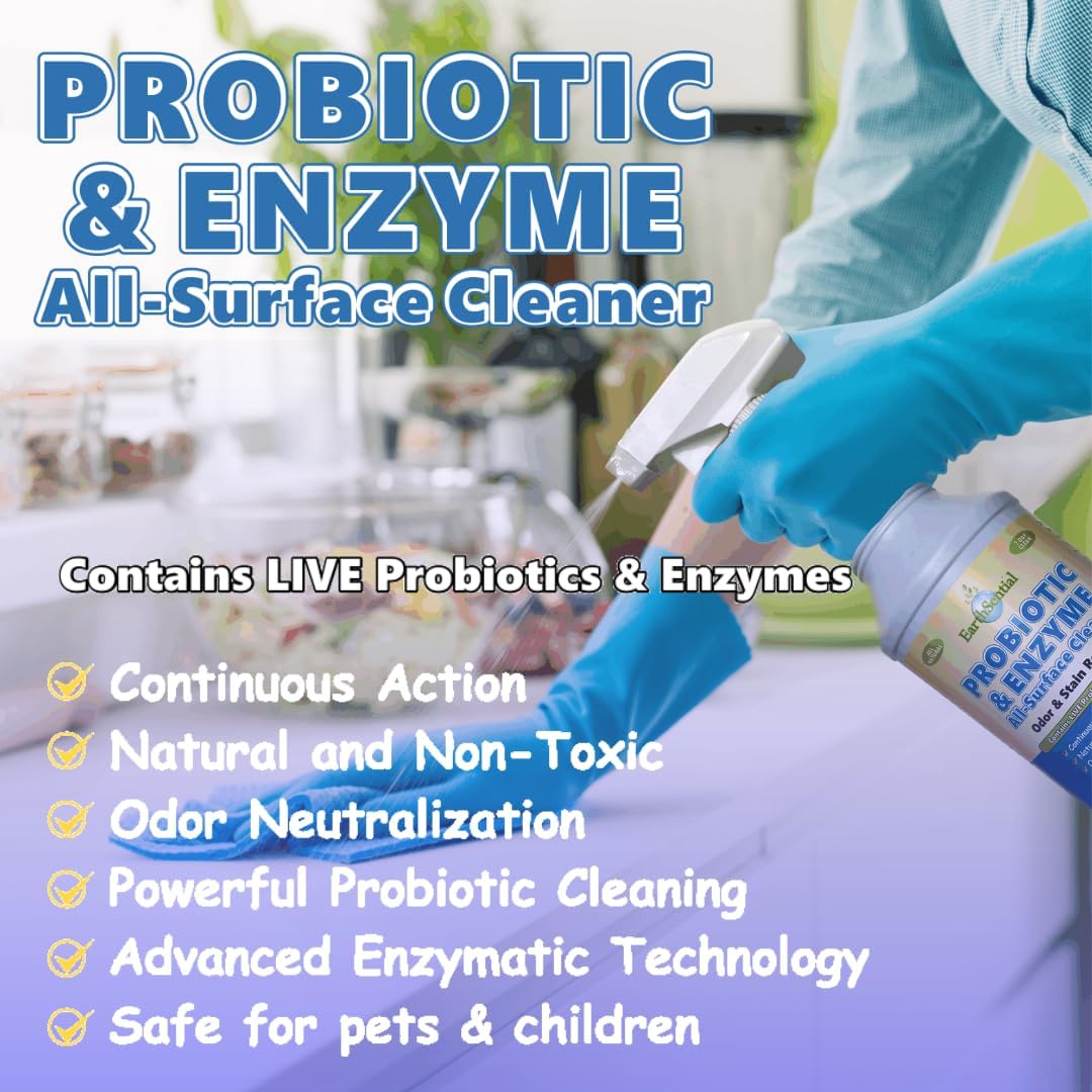 EarthSential Probiotic Enzyme All-Purpose Cleaner 32 Oz