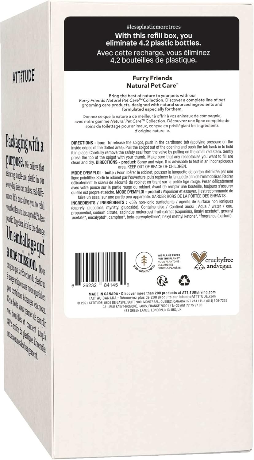 ATTITUDE All Surface Cleaner - 6762 Fl Oz Bulk Refill