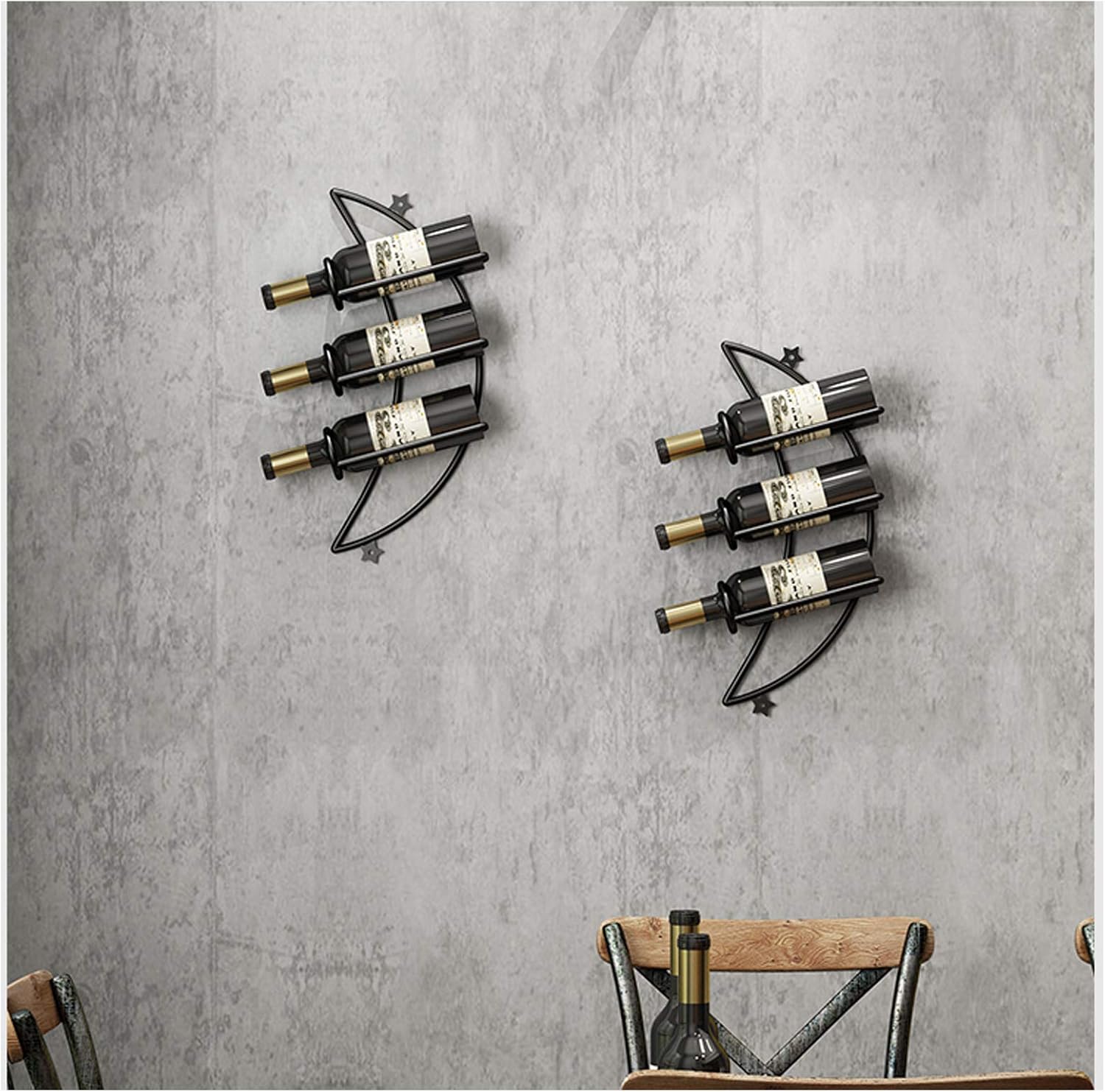 BOCbco Two-Piece Wall-Mounted Wine Racks