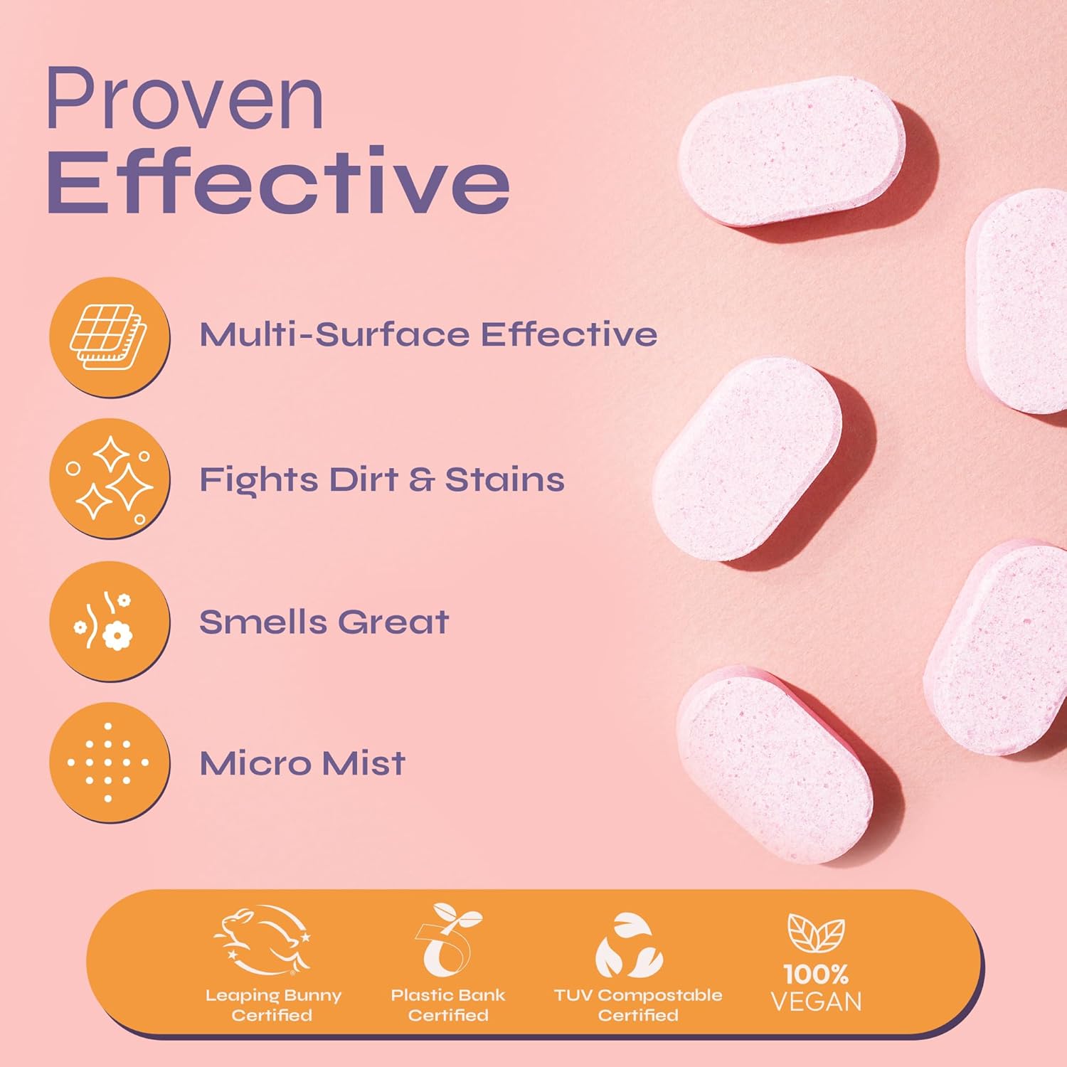 FOMIN Cleaner Refill Tablets - 24 Tablets x 2 Pack