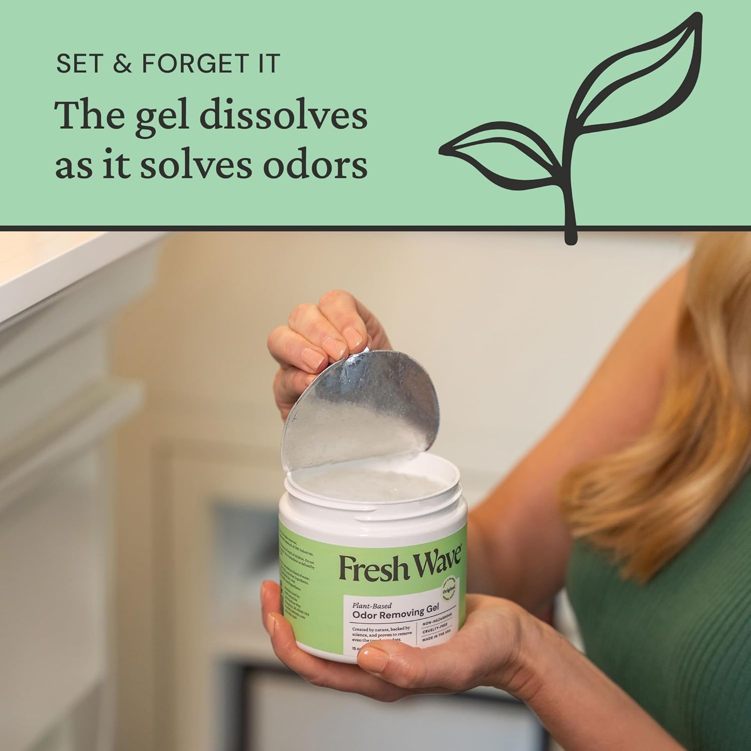 Fresh Wave Odor Removing Gel 15 oz Pack of 2