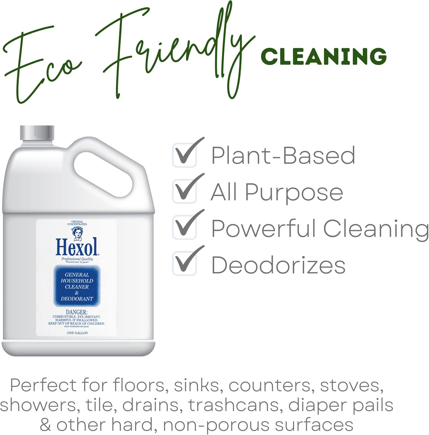 Hexol Concentrated General Household Cleaner and Deodorant