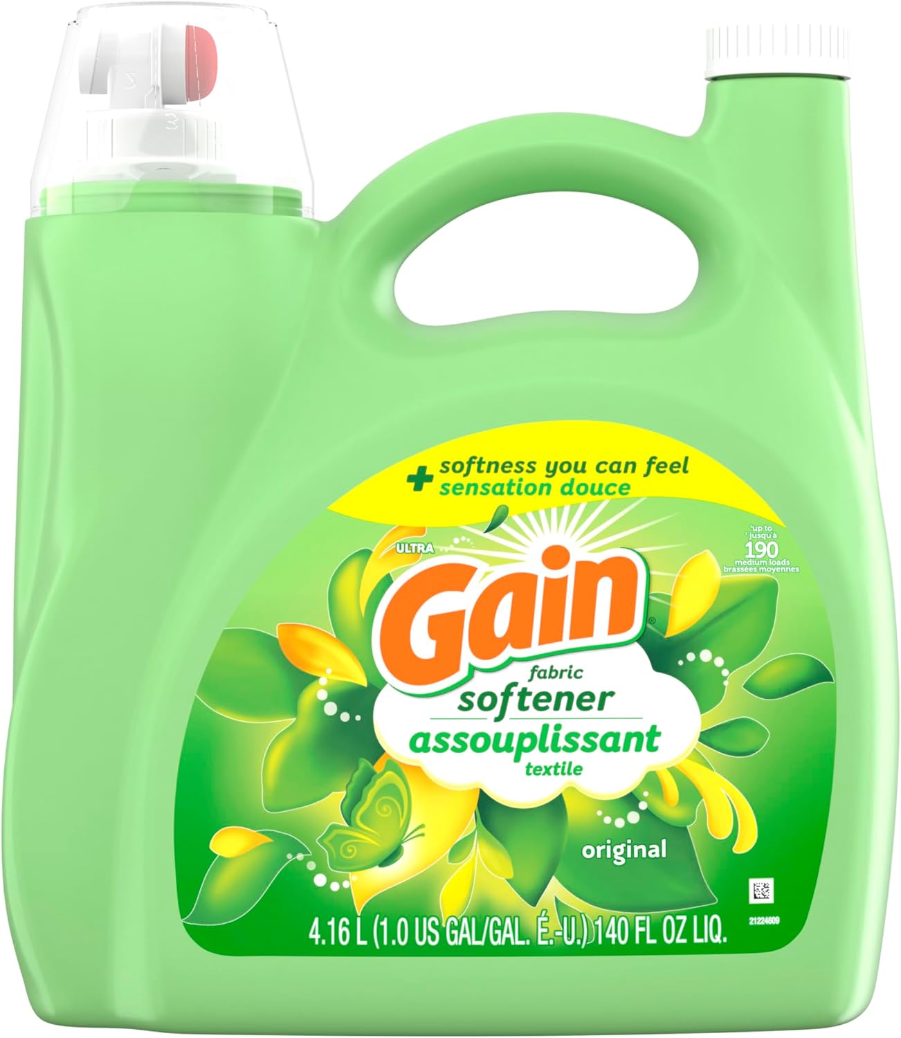 Gain Fabric Softener Original Scent 140 Fl Oz