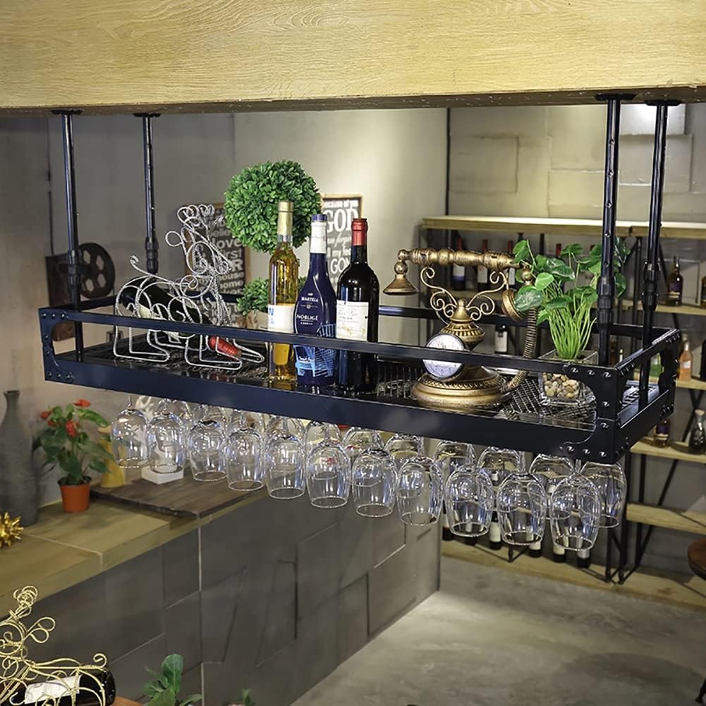 Hanging Wine Rack with Adjustable Height and Width 1