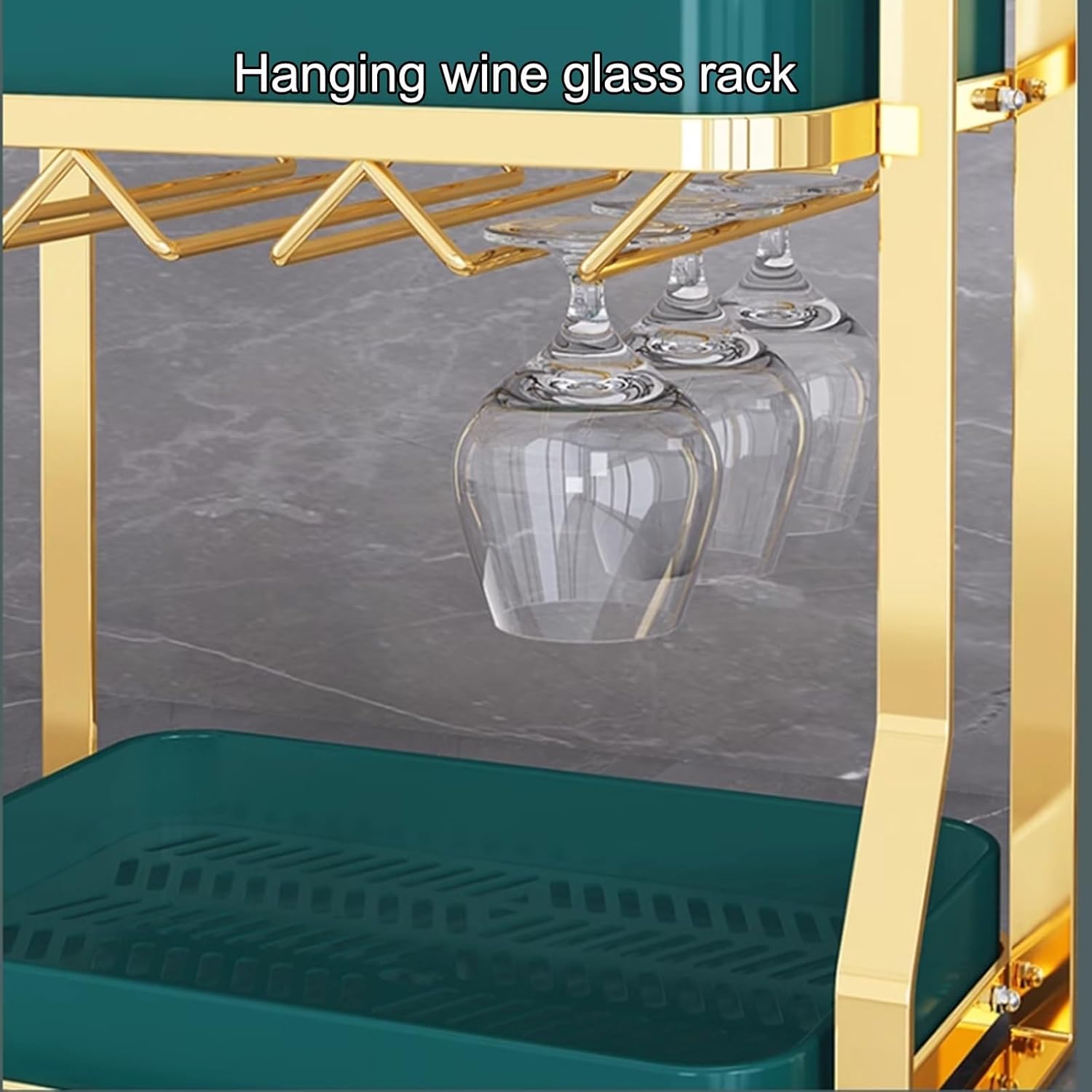 ZYZSY Wine Glass Rack for Countertop and Bar