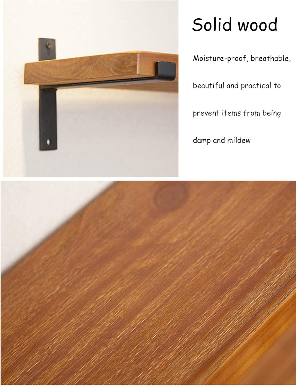 BOCbco Wall-Mounted Wine Rack 40x20cm