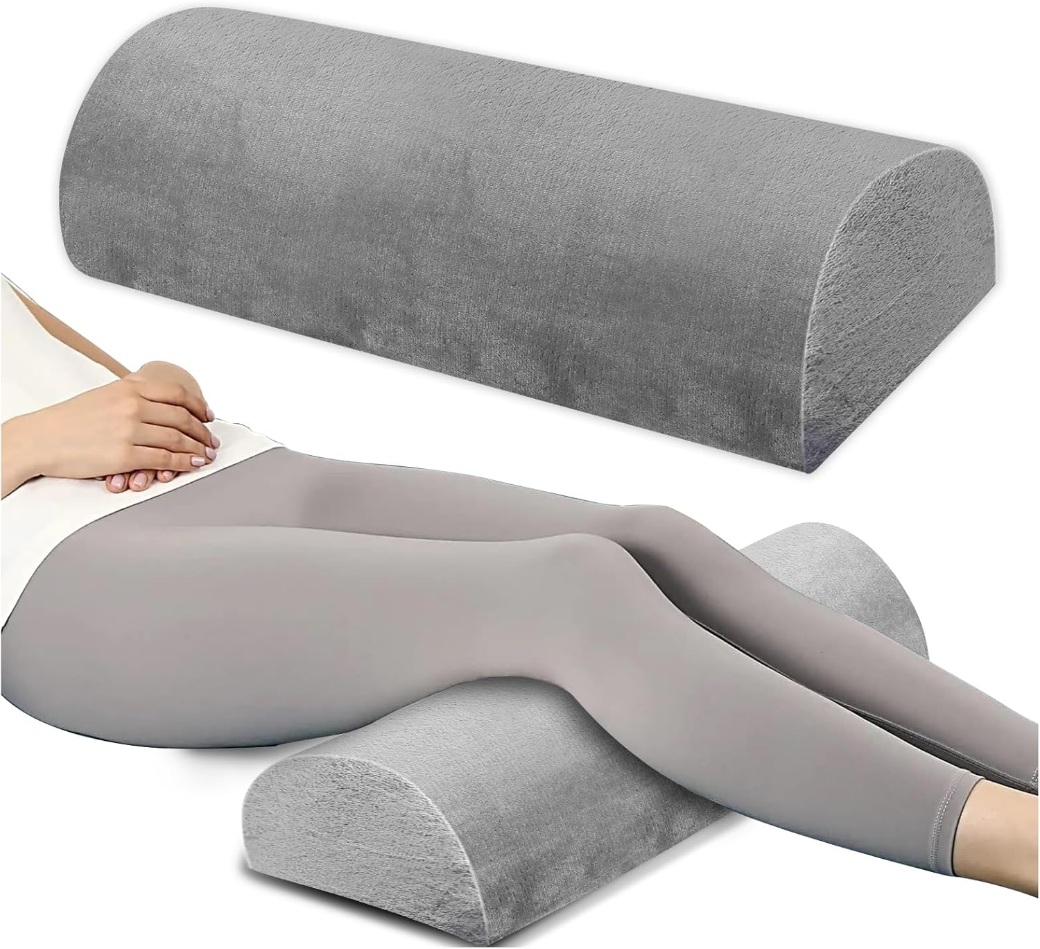 BSAFP Half Moon Leg Pillow for Back and Side Sleep