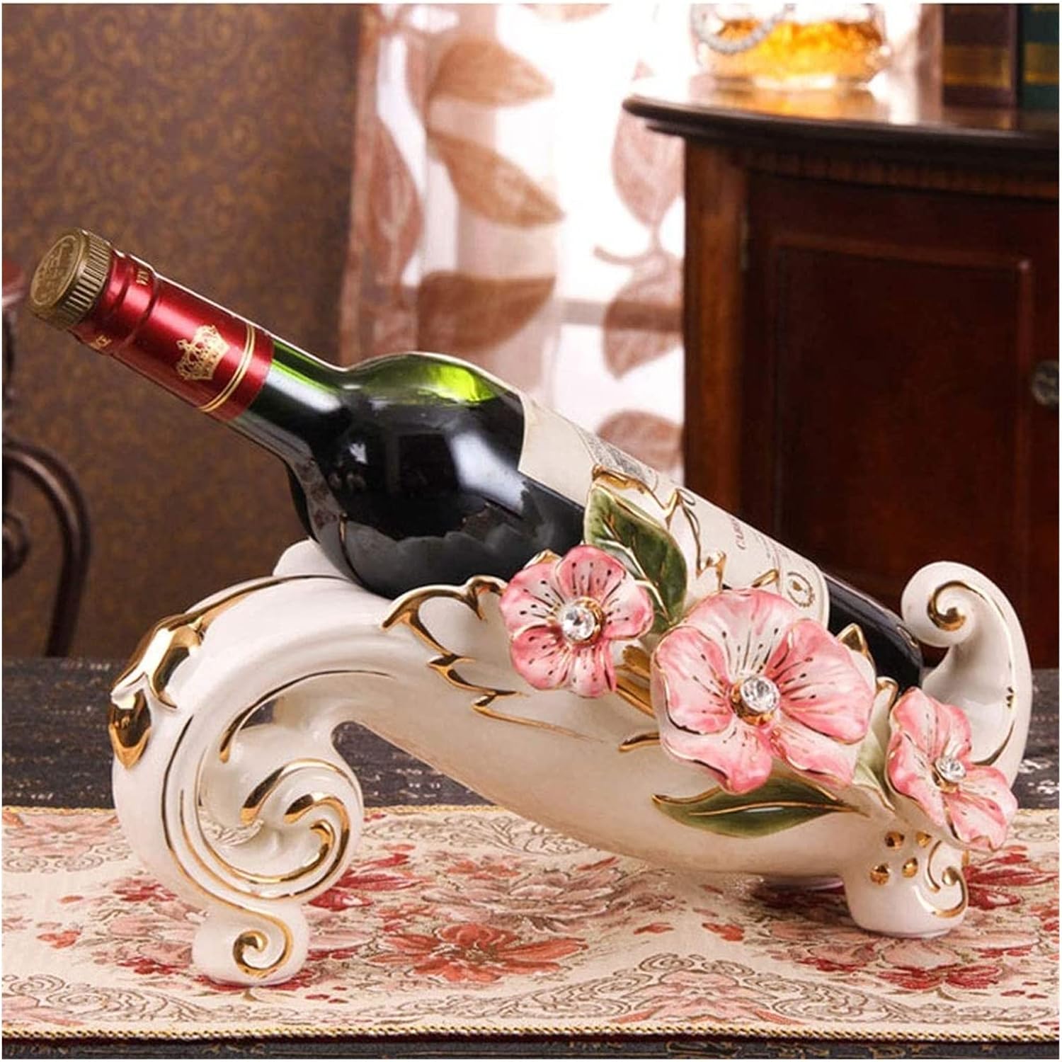 ALDEPO Freestanding Wine Rack Ceramics Display Holder