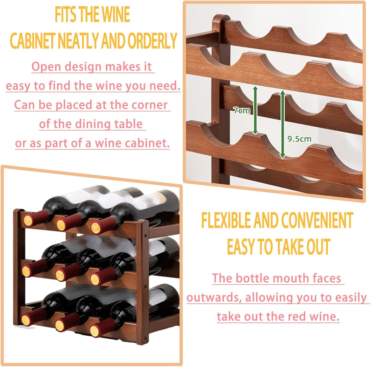 Industrial Liquor Glass Holder Display Shelf for Home Bar Cafe Kitchen