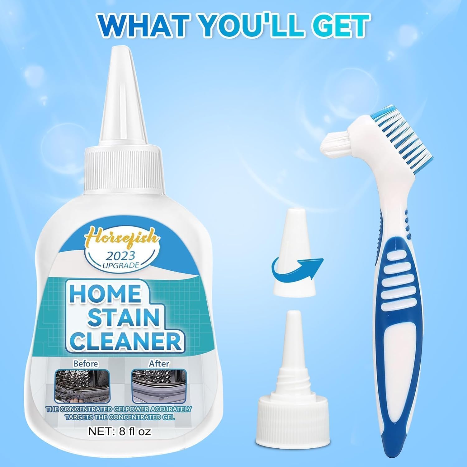 HORSEFISH TOOL Home Remover Gel 8 Fl Oz