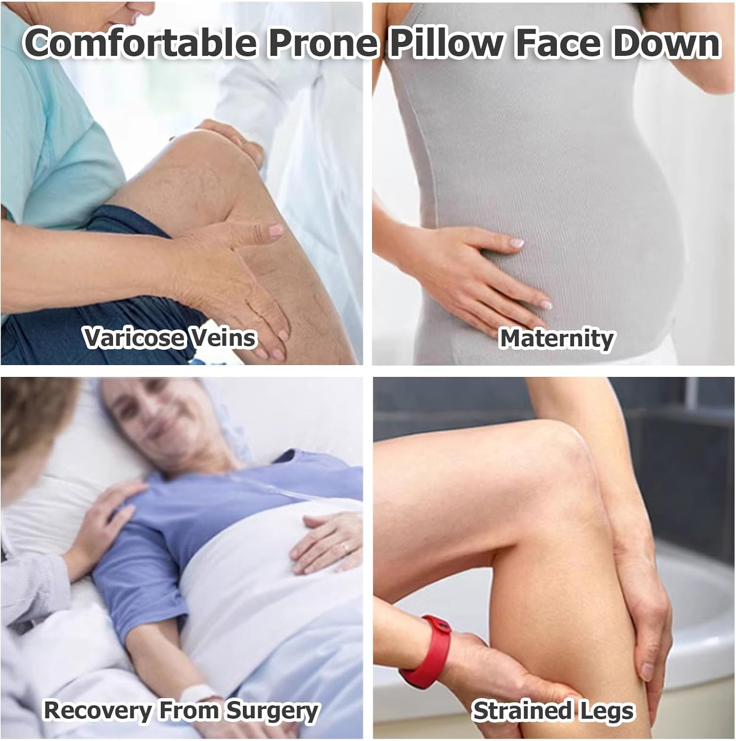 JYHHCYS Prone Position Pillow for Neck Shoulder Relief