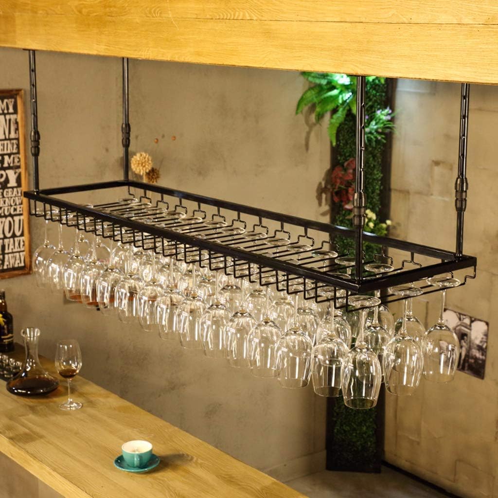 Wine Rack Bar Unit Floating Metal Shelves