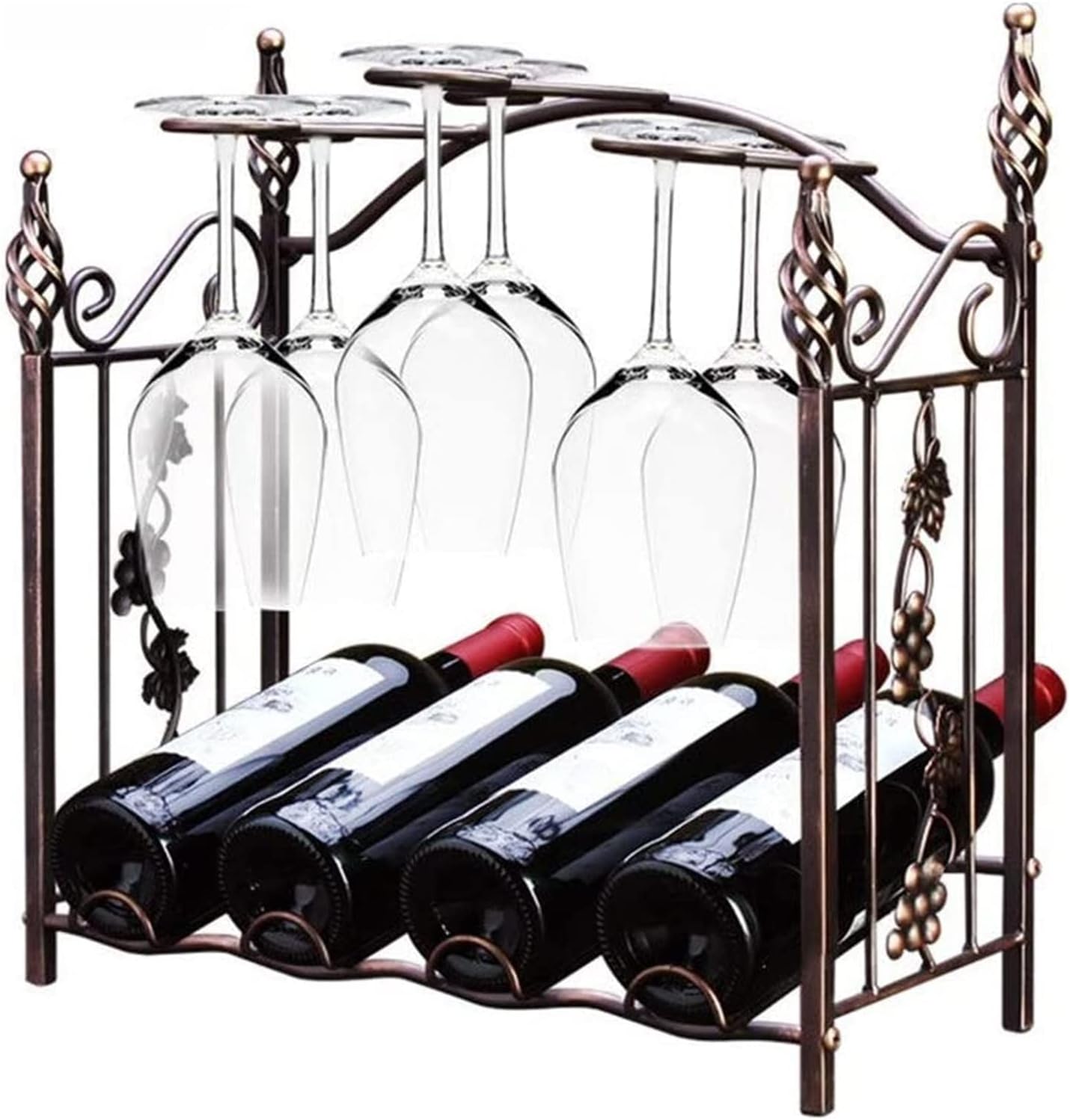 ALDEPO Wine Rack Wall Mounted Storage Organizer