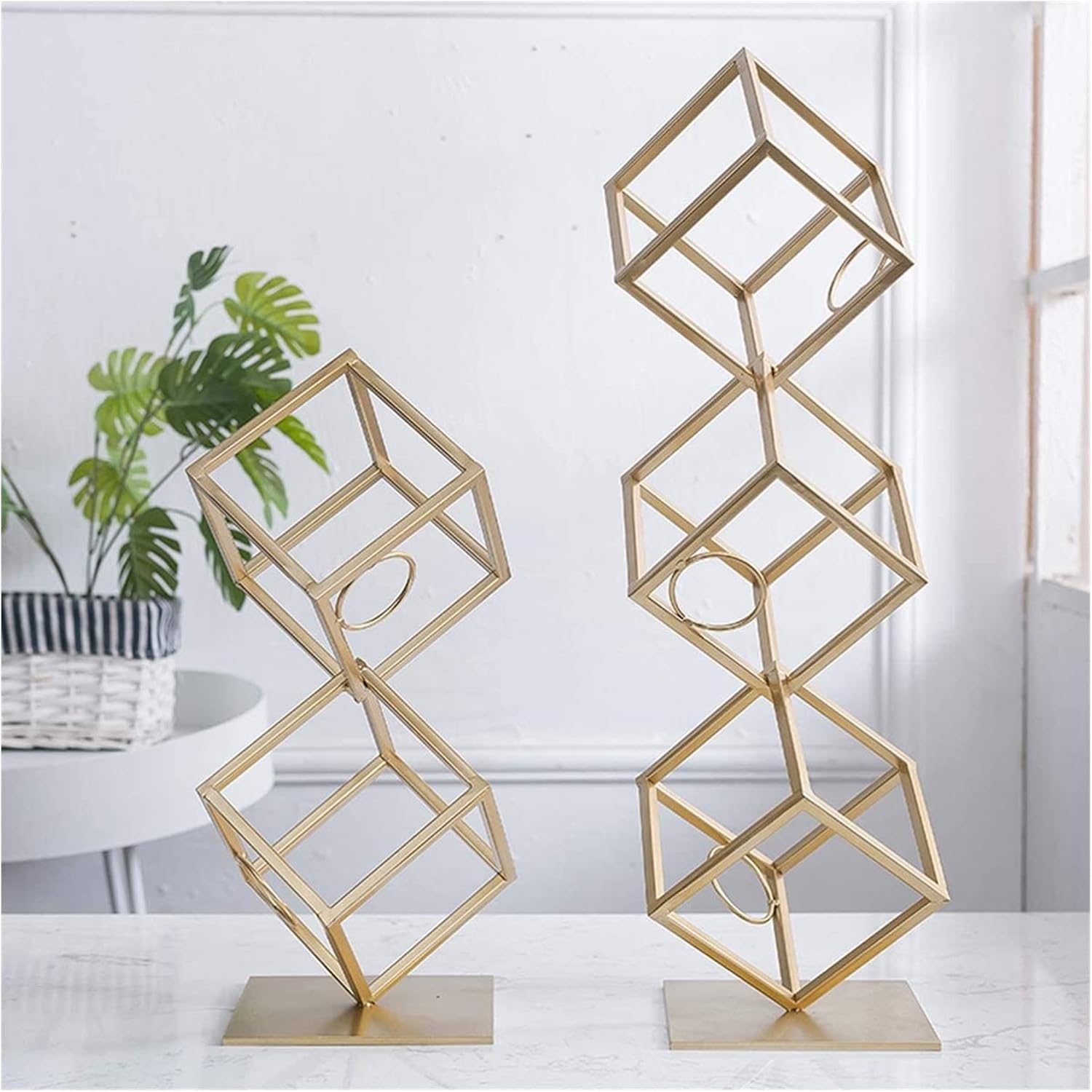 ALDEPO 2 Bottle Free Standing Wine Rack
