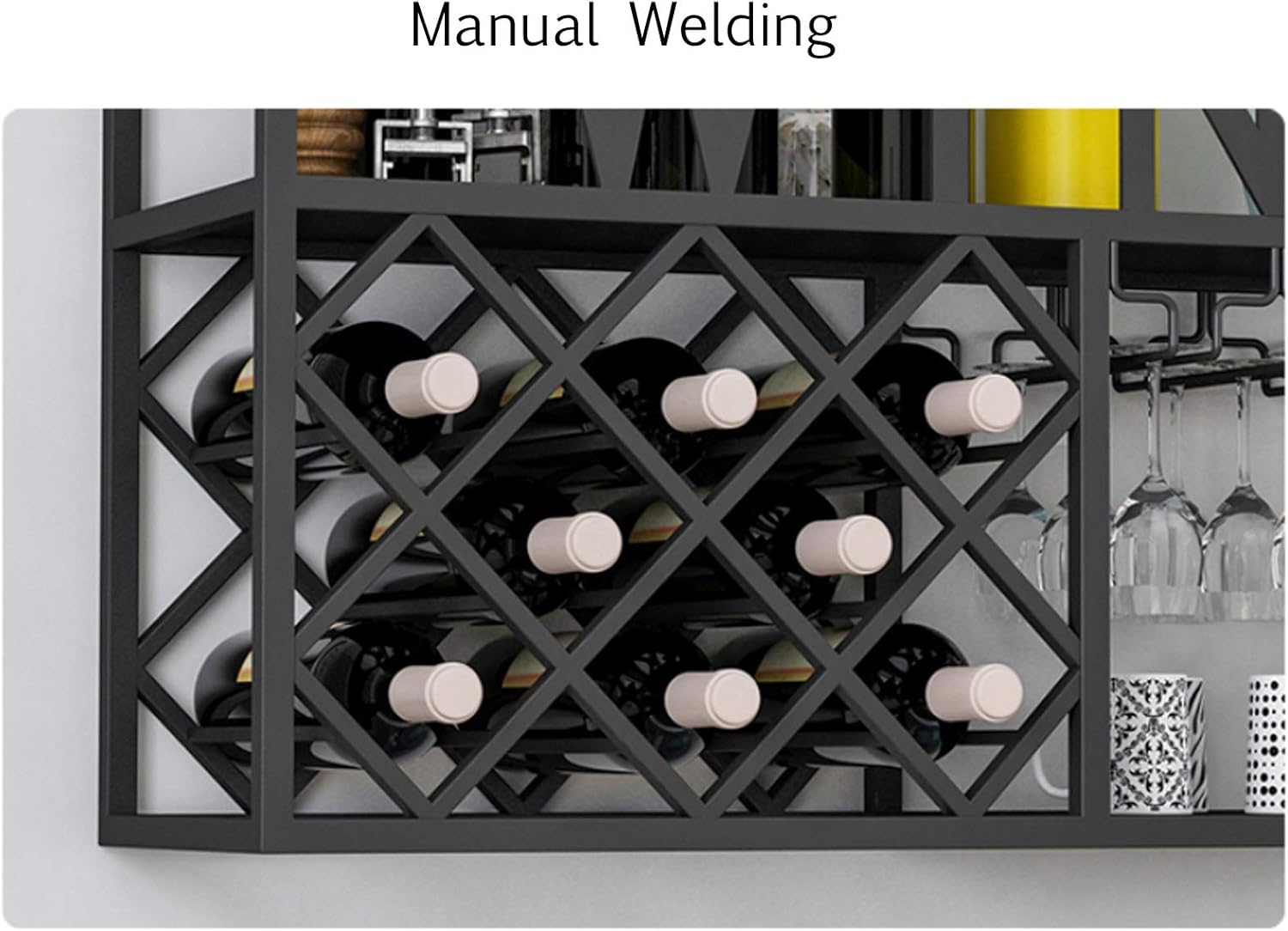 Double Freestanding Wine Racks Cabinets for Women