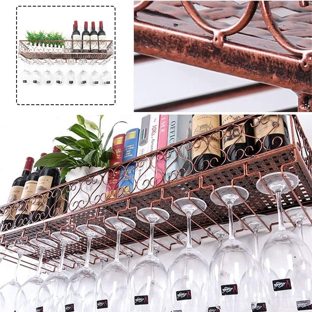 Wall-Mounted Wine Racks Vintage Bronze 60X25Cm
