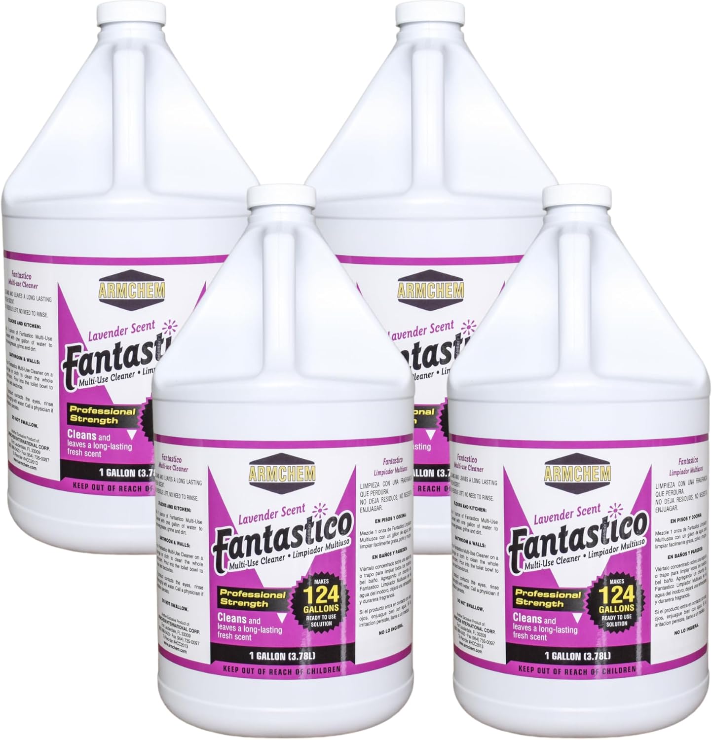 Armchem Fantastico Multi-Purpose Cleaner 1 Gallon Lavender Scent 1