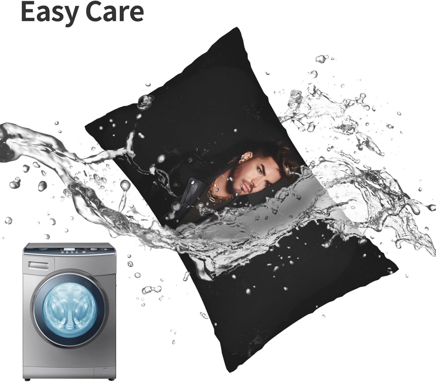 Adam Singer Lambert 20x30 Throw Pillow Covers with Hidden Zipper