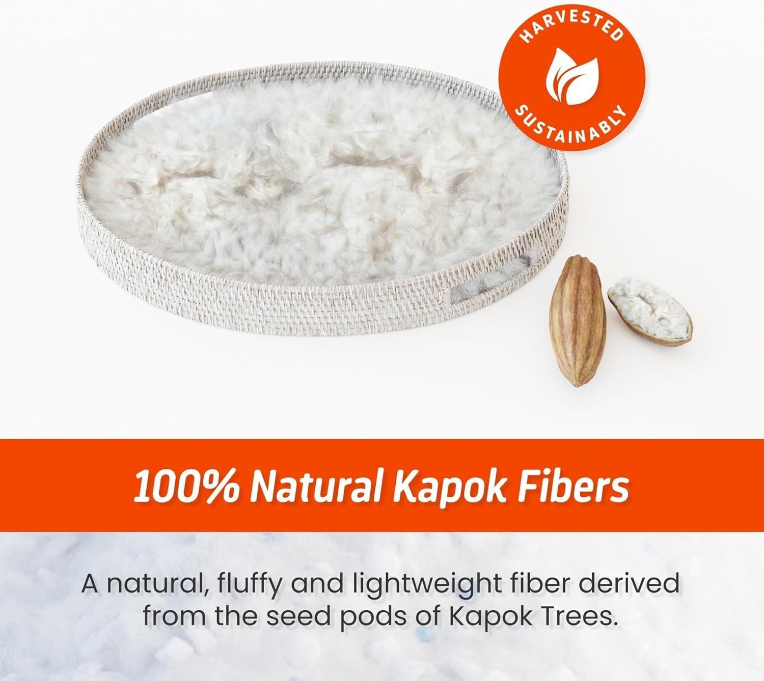 Taozhiyuan Adjustable Kapok Pillow King Pack of 1