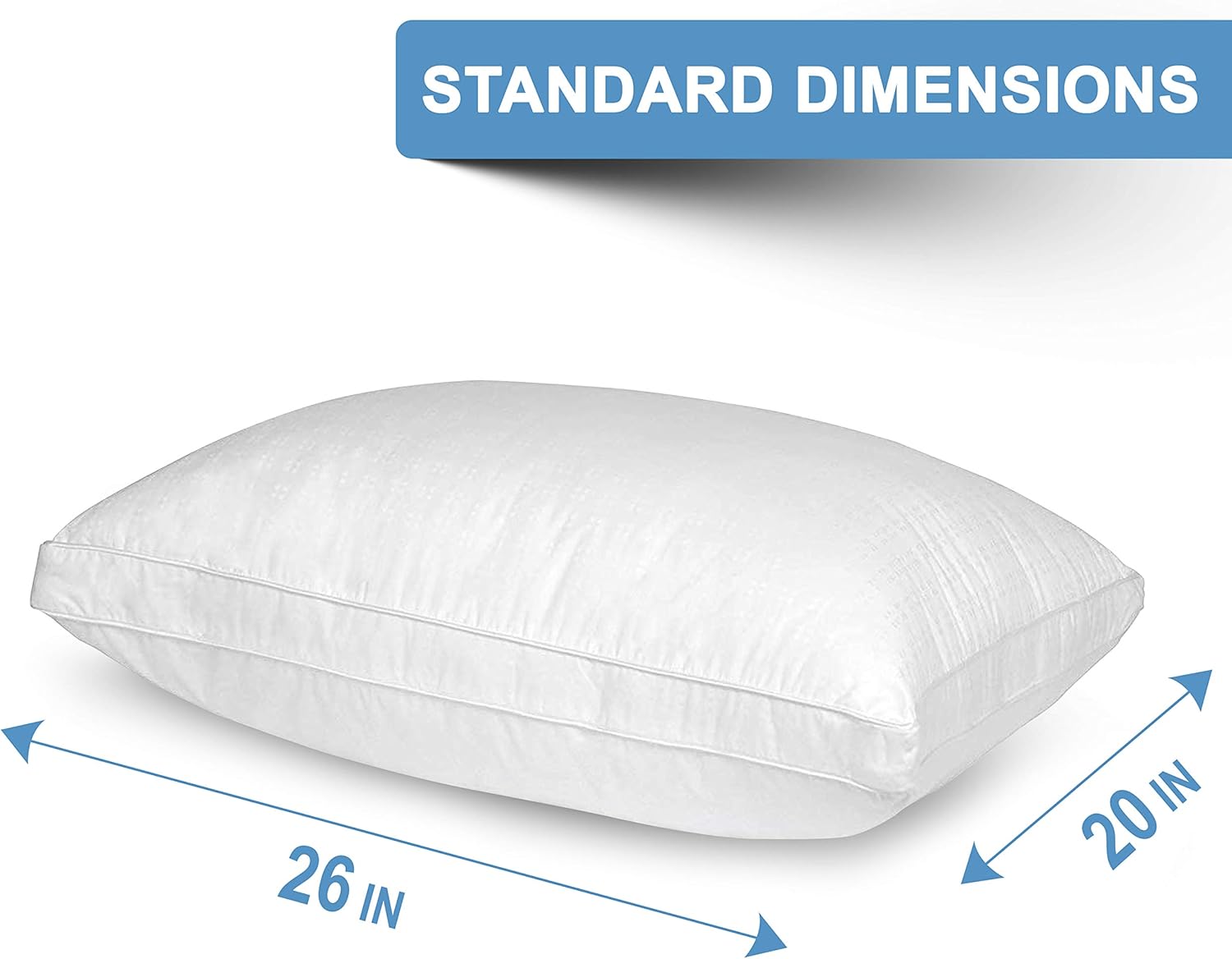 Maxi Mastertex Cooling Bed Pillows 2-Pack with Cotton Protectors