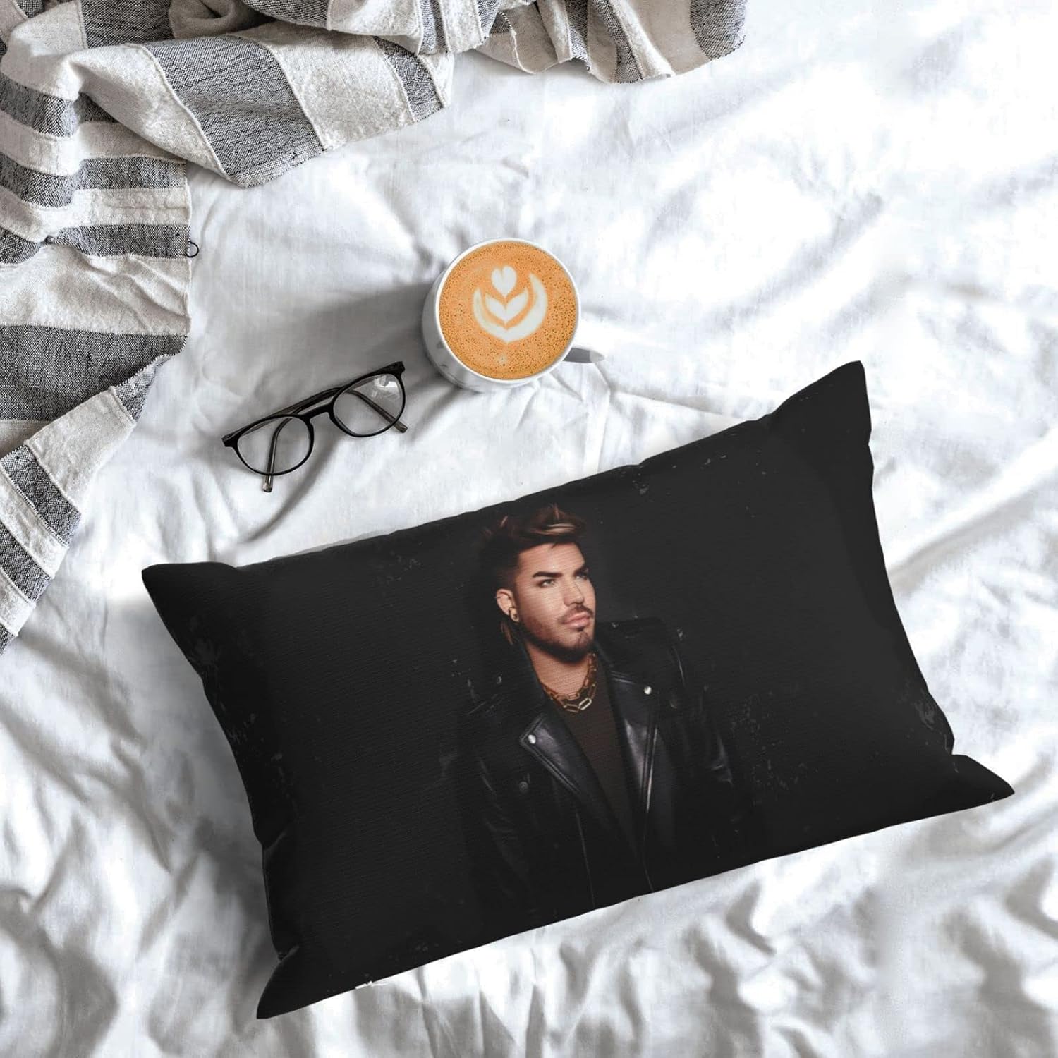 Adam Singer Lambert 20x30 Throw Pillow Covers with Hidden Zipper