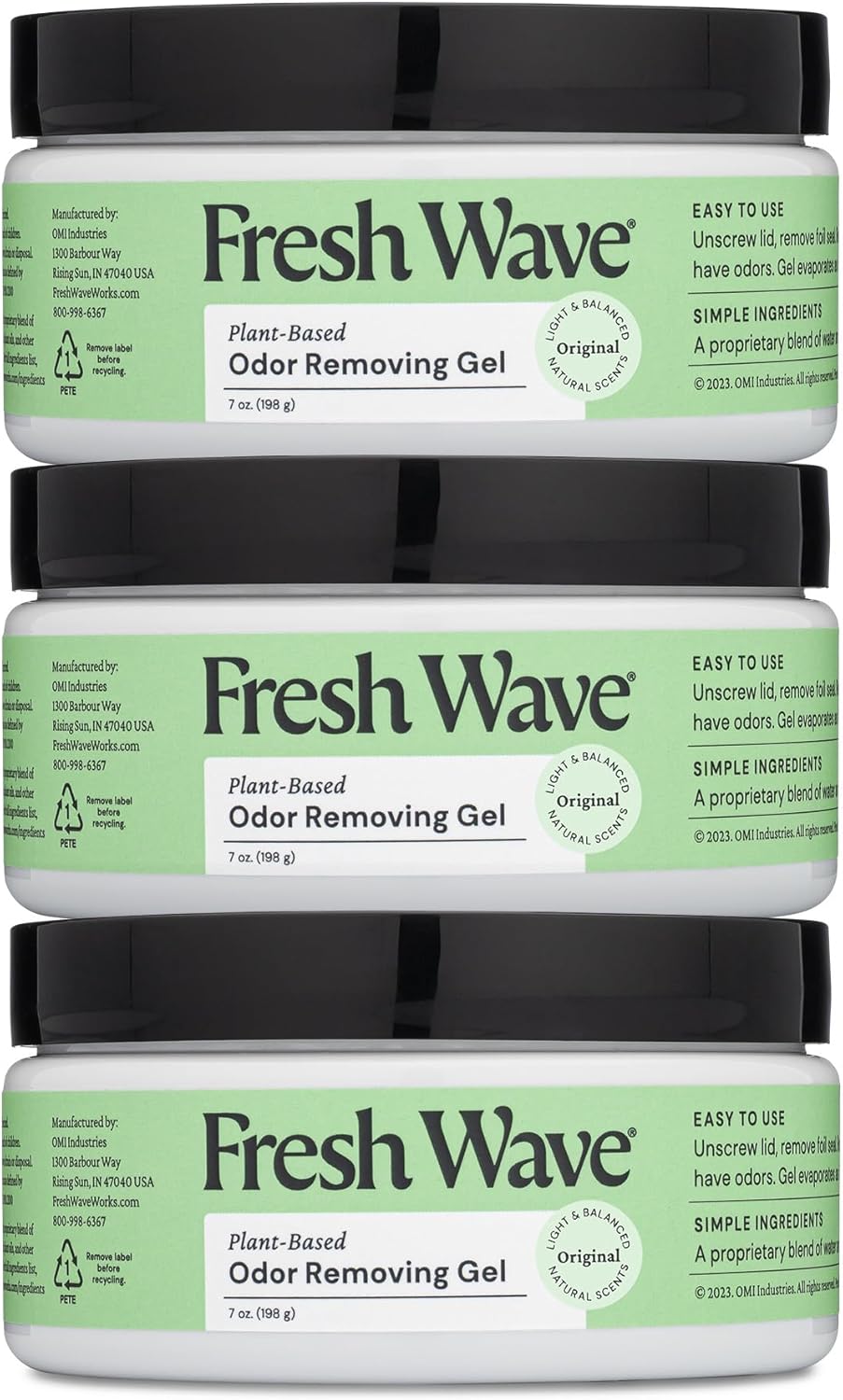 Fresh Wave Odor Removing Gel 7 oz Pack of 3