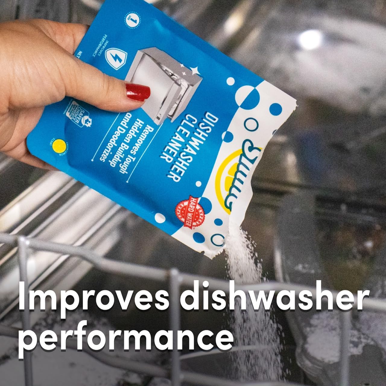 Lemi Shine Natural Dishwasher Cleaner with Lemon Scent 1