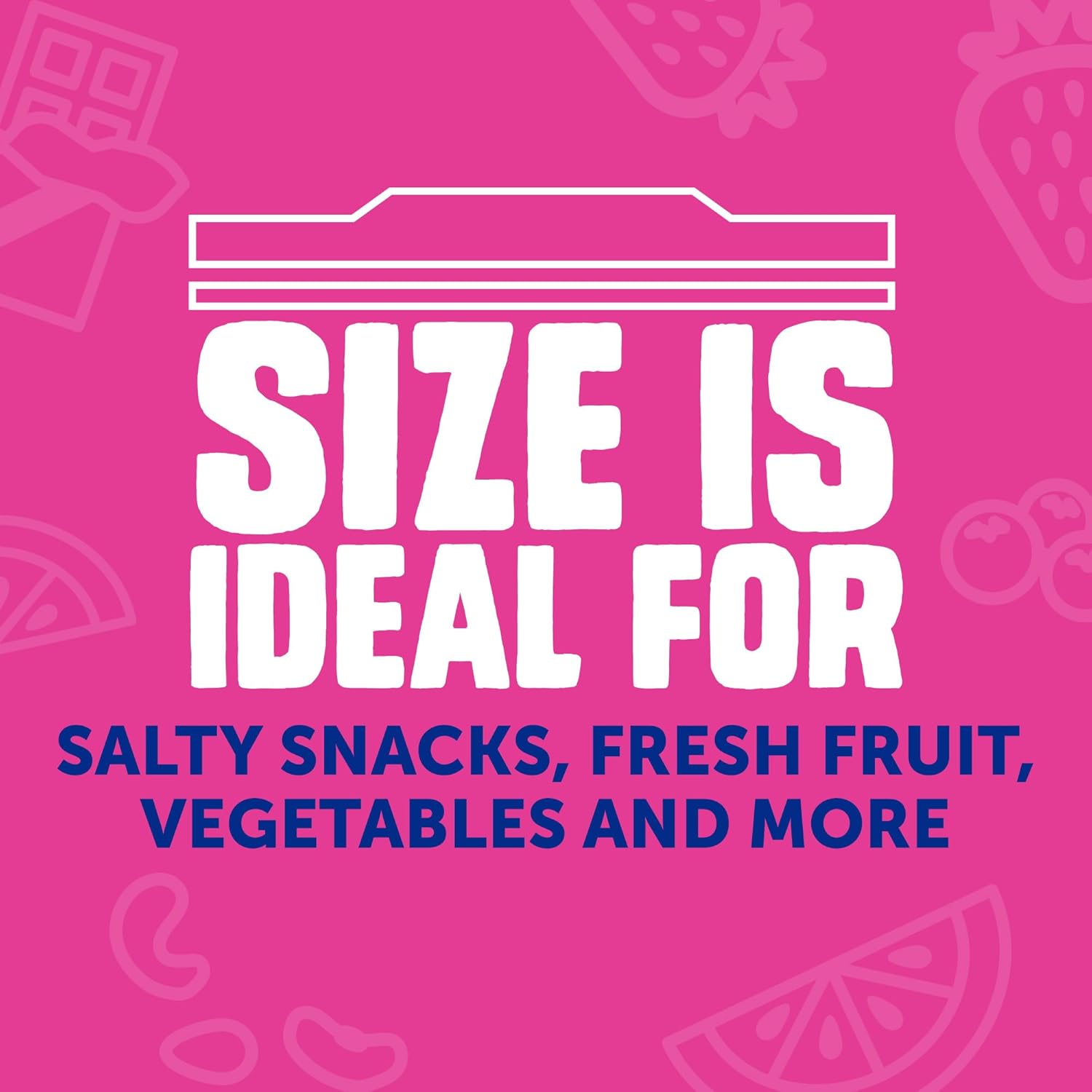 Ziploc Snack Bags with EasyGuide Texture 108 Count