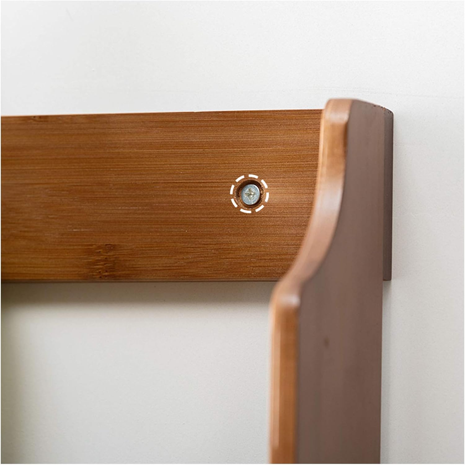 BOCbco Wooden Wine Rack Wall Mount