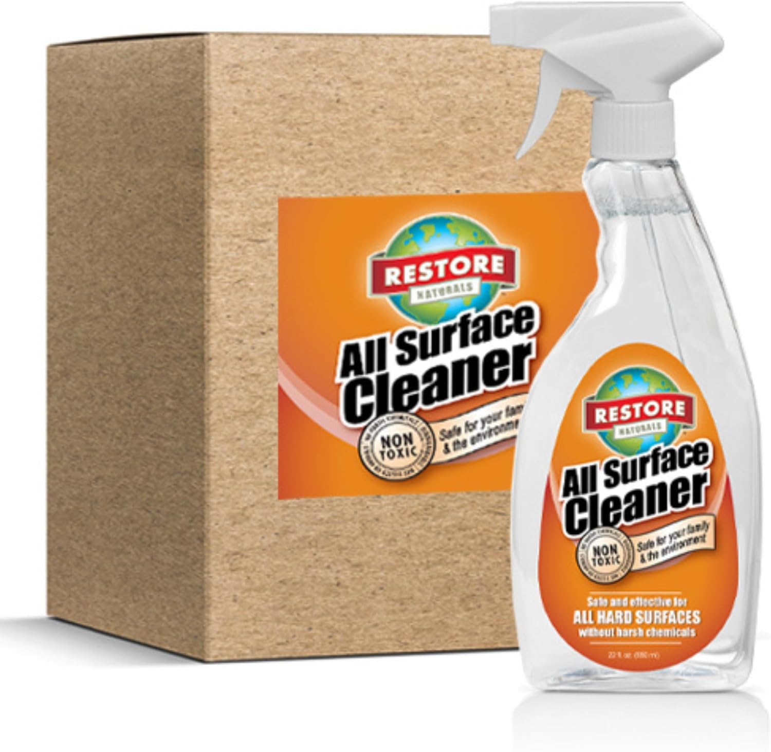 Restore Naturals All Surface Cleaner 22oz 6 Pack