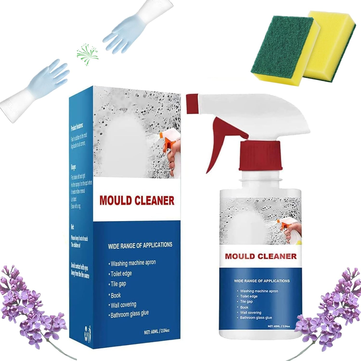 Quick-Acting Foaming Stain Remover Spray 60ml