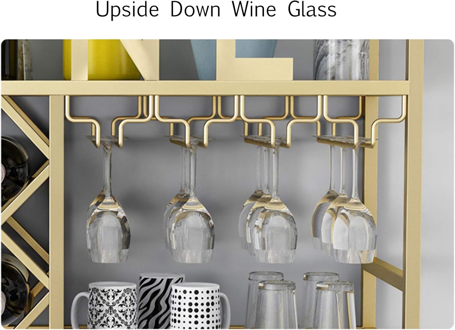 BOCbco Double Freestanding Wine Racks Cabinets