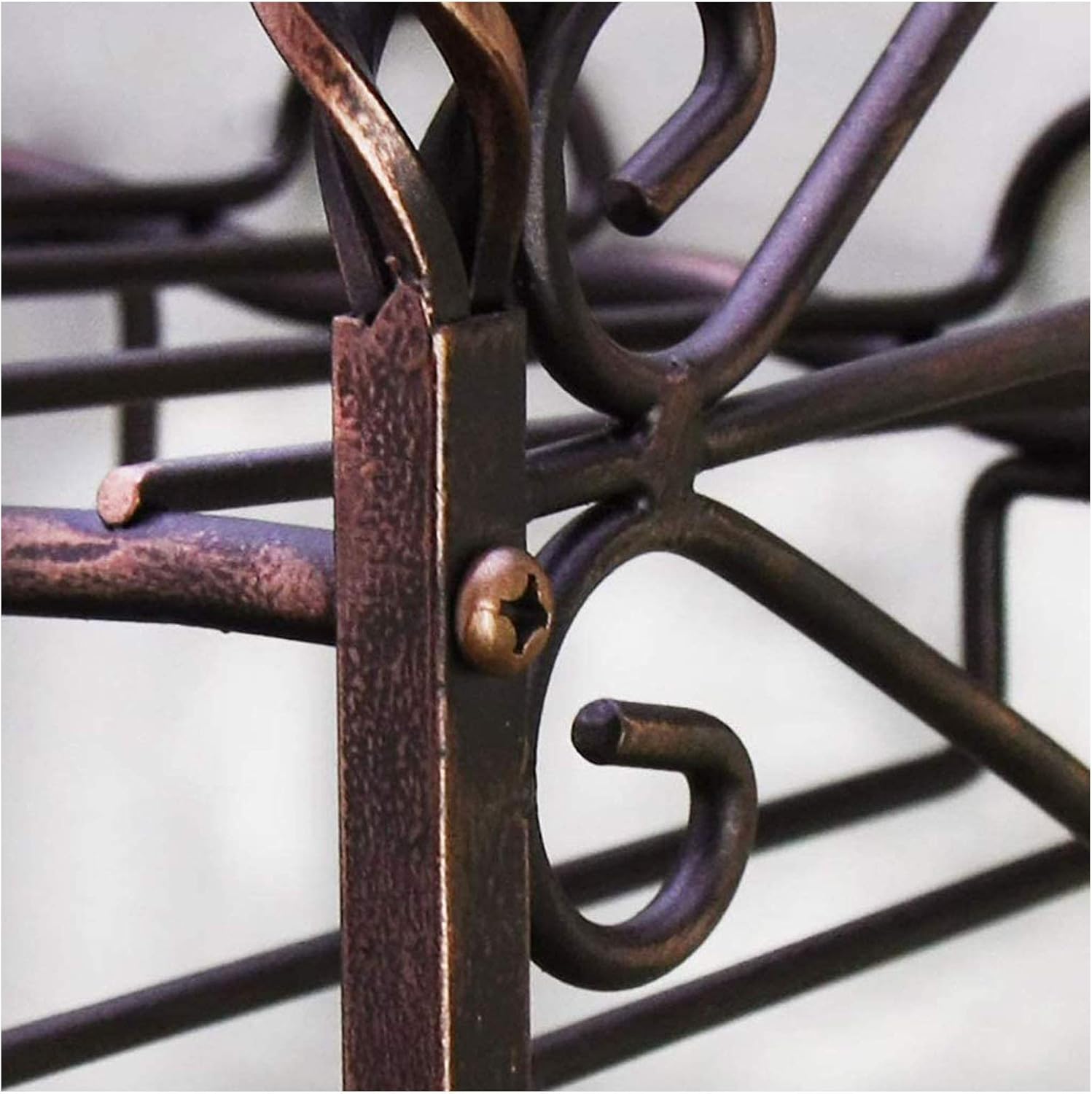 BOCbco Wall-Mounted Wine Rack with Goblet Holder