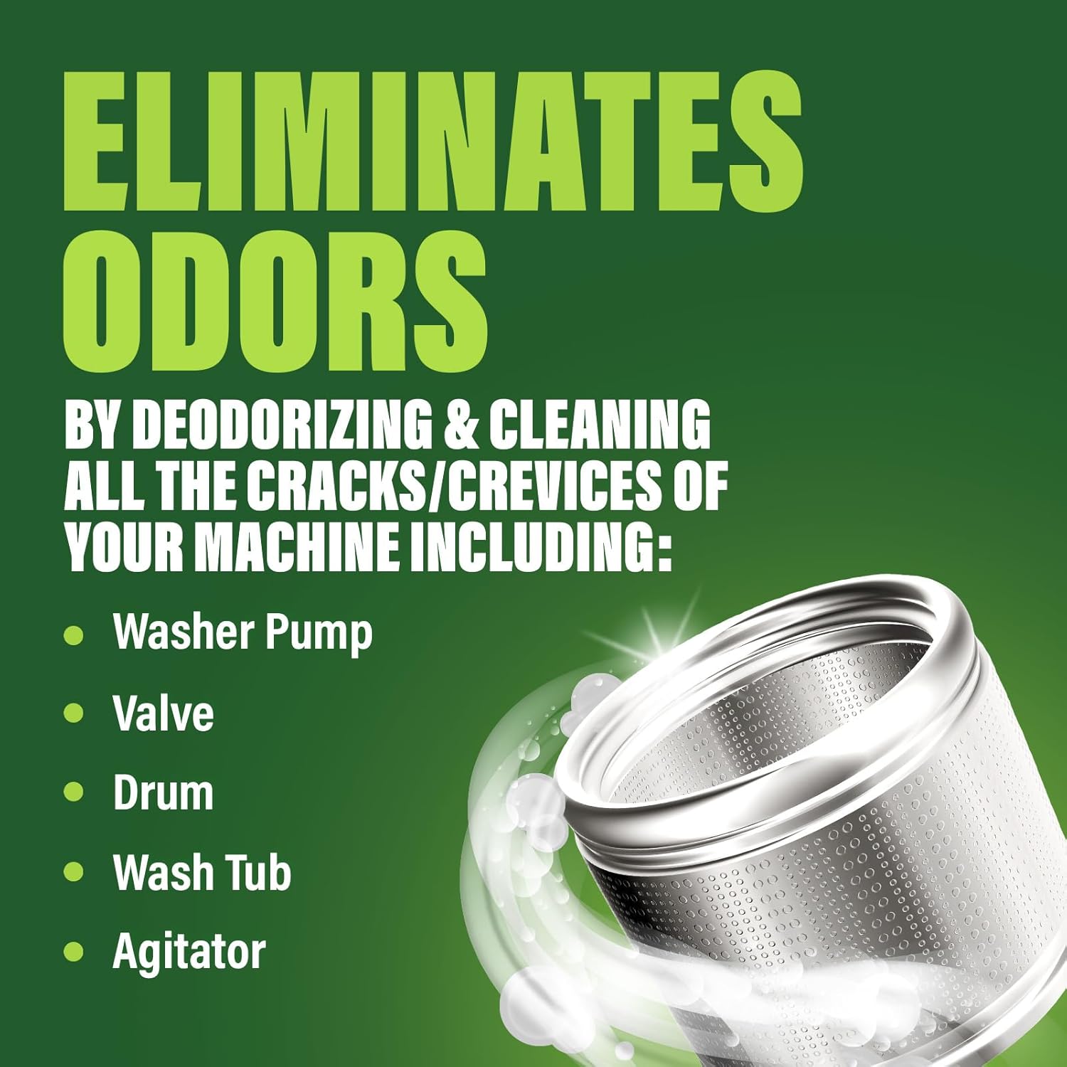 Green Gobbler Washing Machine Cleaner Tablets 28 Count