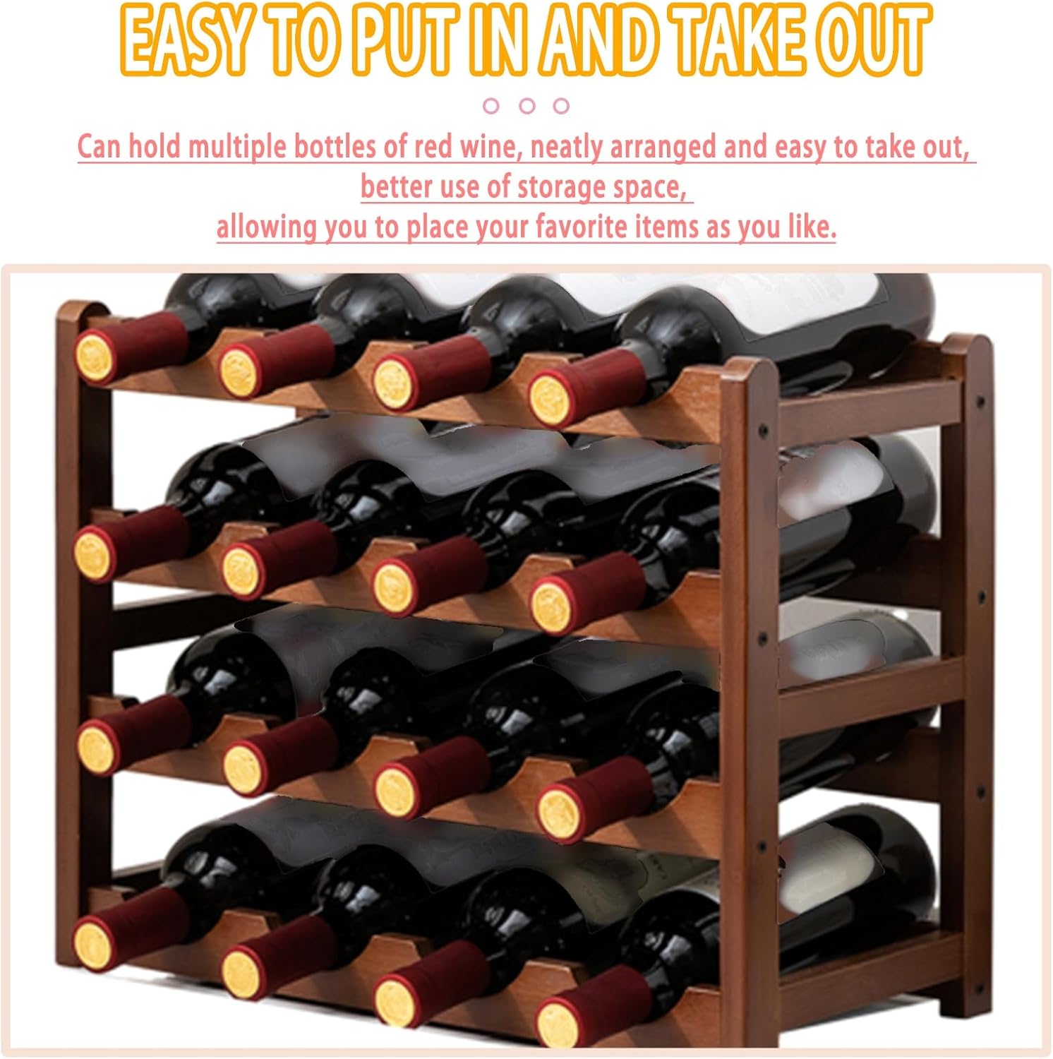 Industrial Liquor Glass Holder Display Shelf for Home Bar Cafe Kitchen