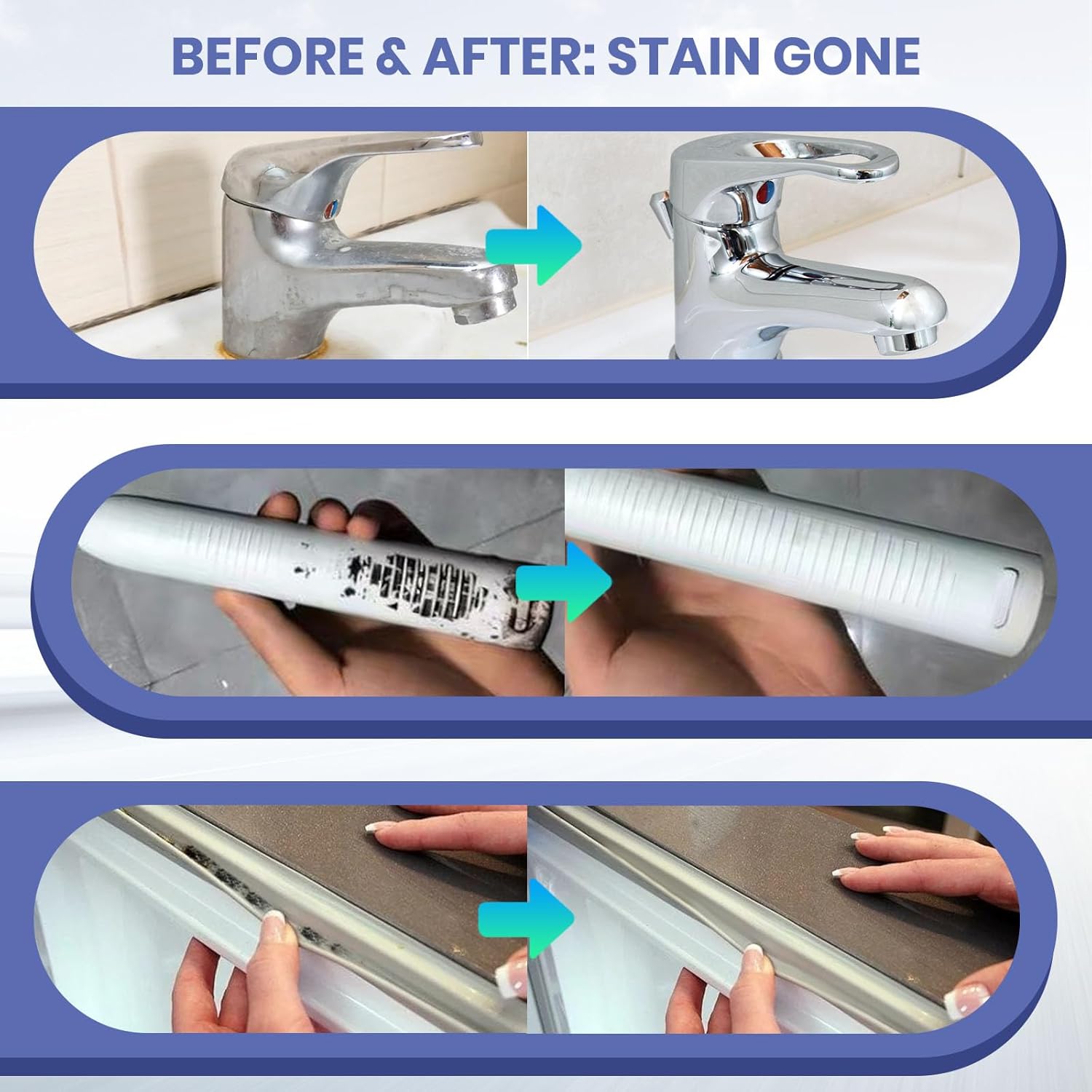 Swiffar Black Stain Remover Gel for Washing Machine and More