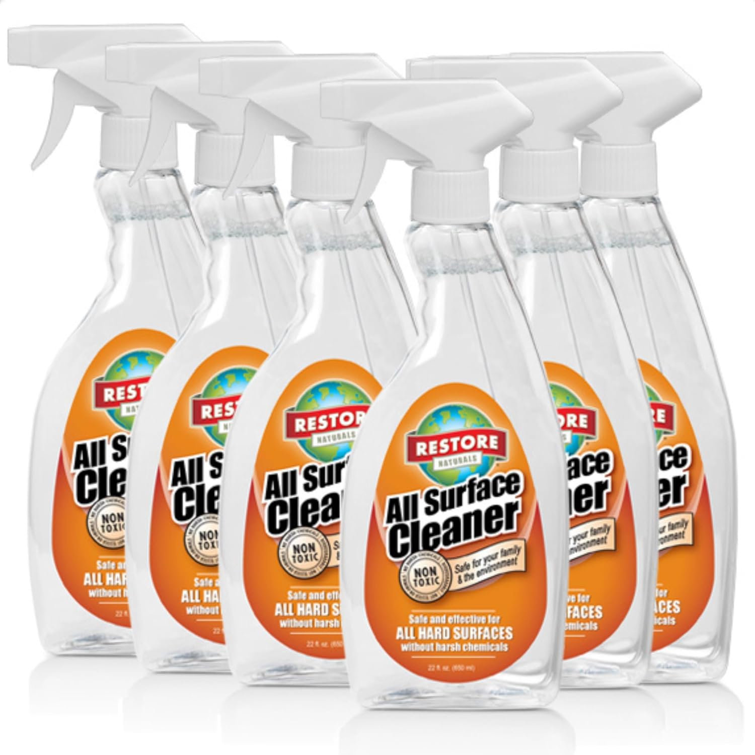 Restore Naturals All Surface Cleaner 22oz 6 Pack