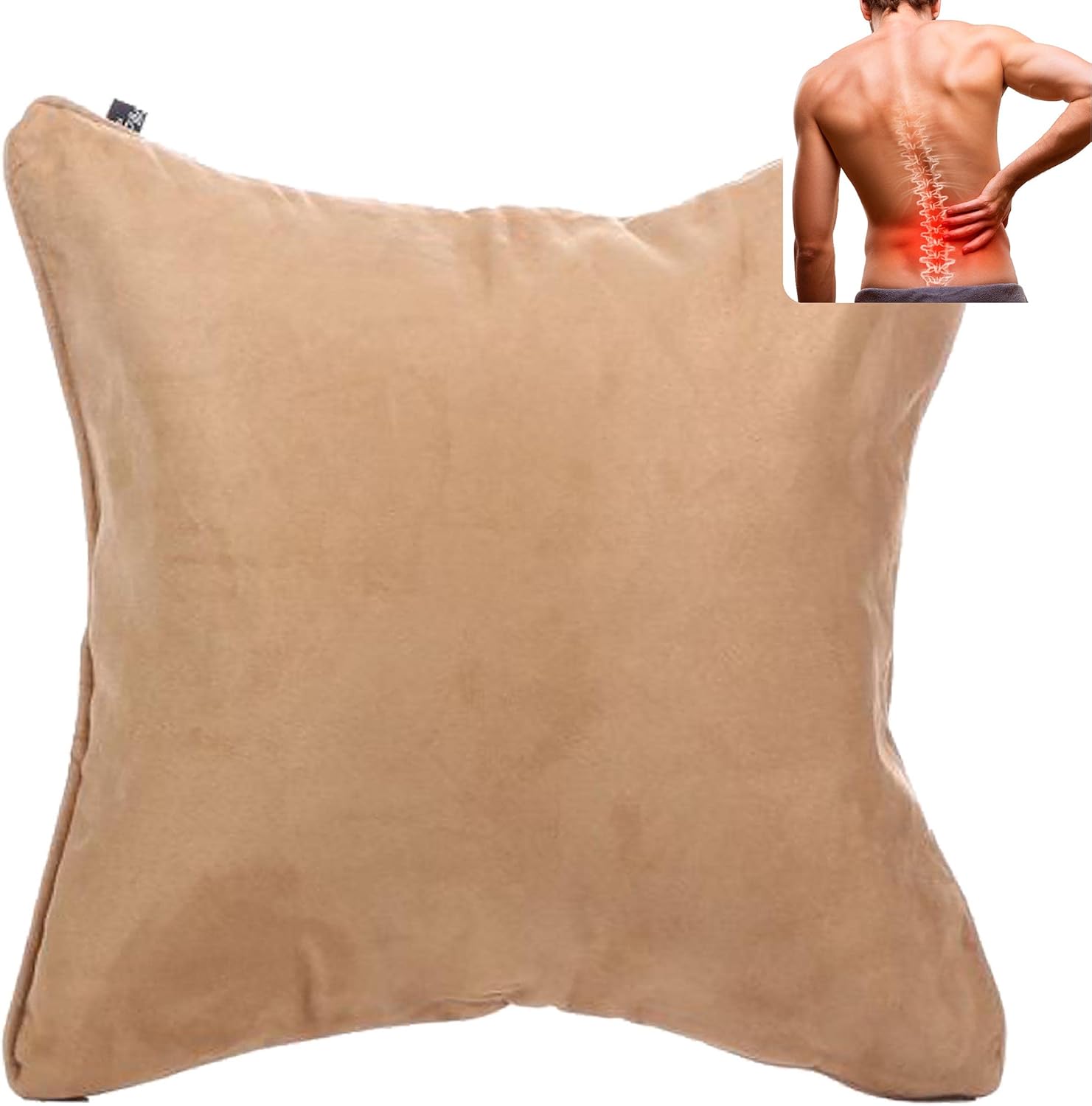 AJUVIA QiPillow - Inflatable Lumbar Support for Car Chair Couch