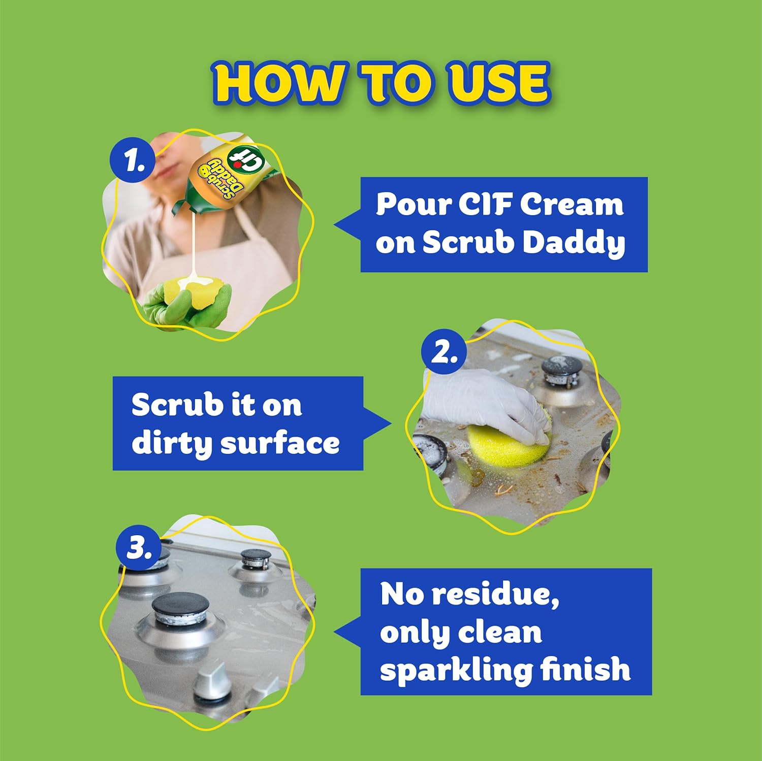 Scrub Daddy Cif Cream All Purpose Cleaner - 169oz