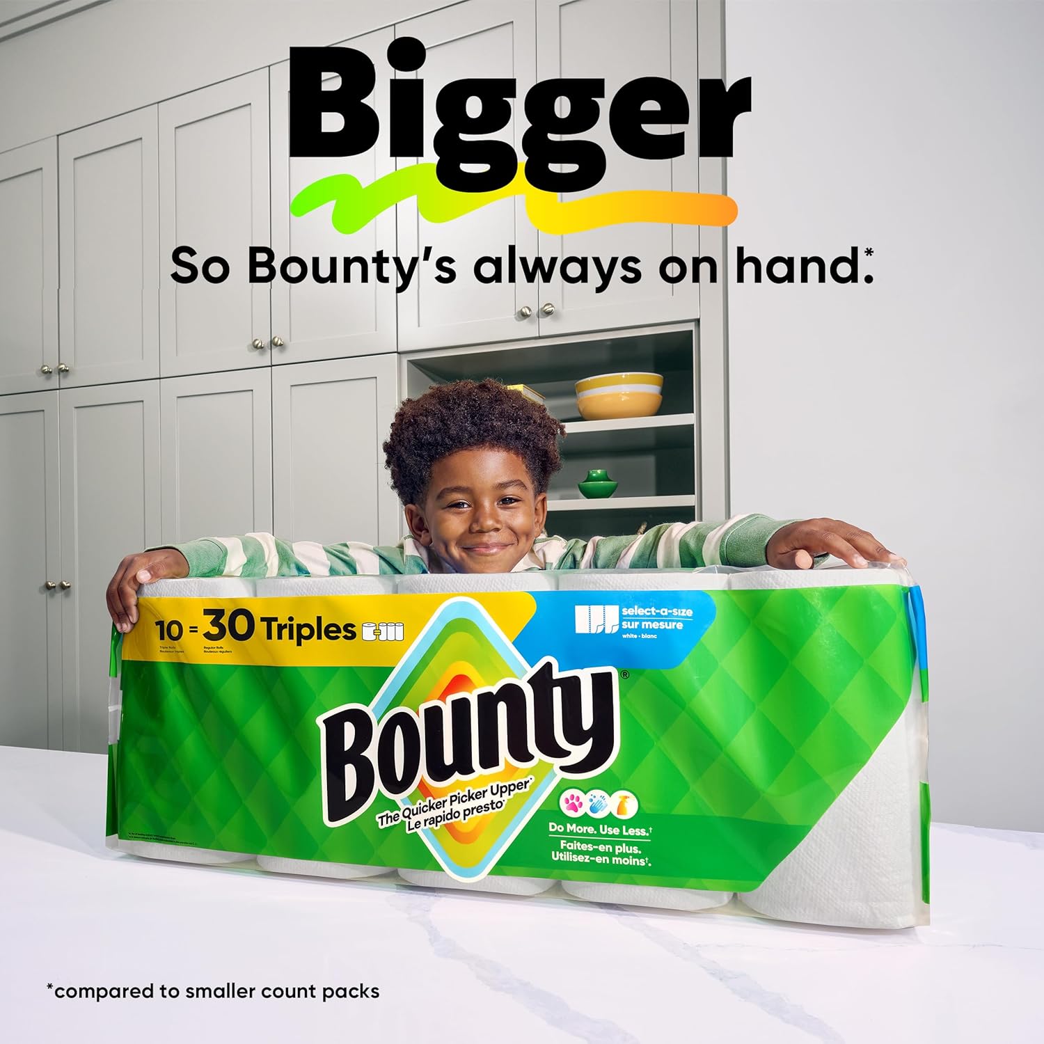 Bounty Select-A-Size Paper Towels 2 Triple Rolls