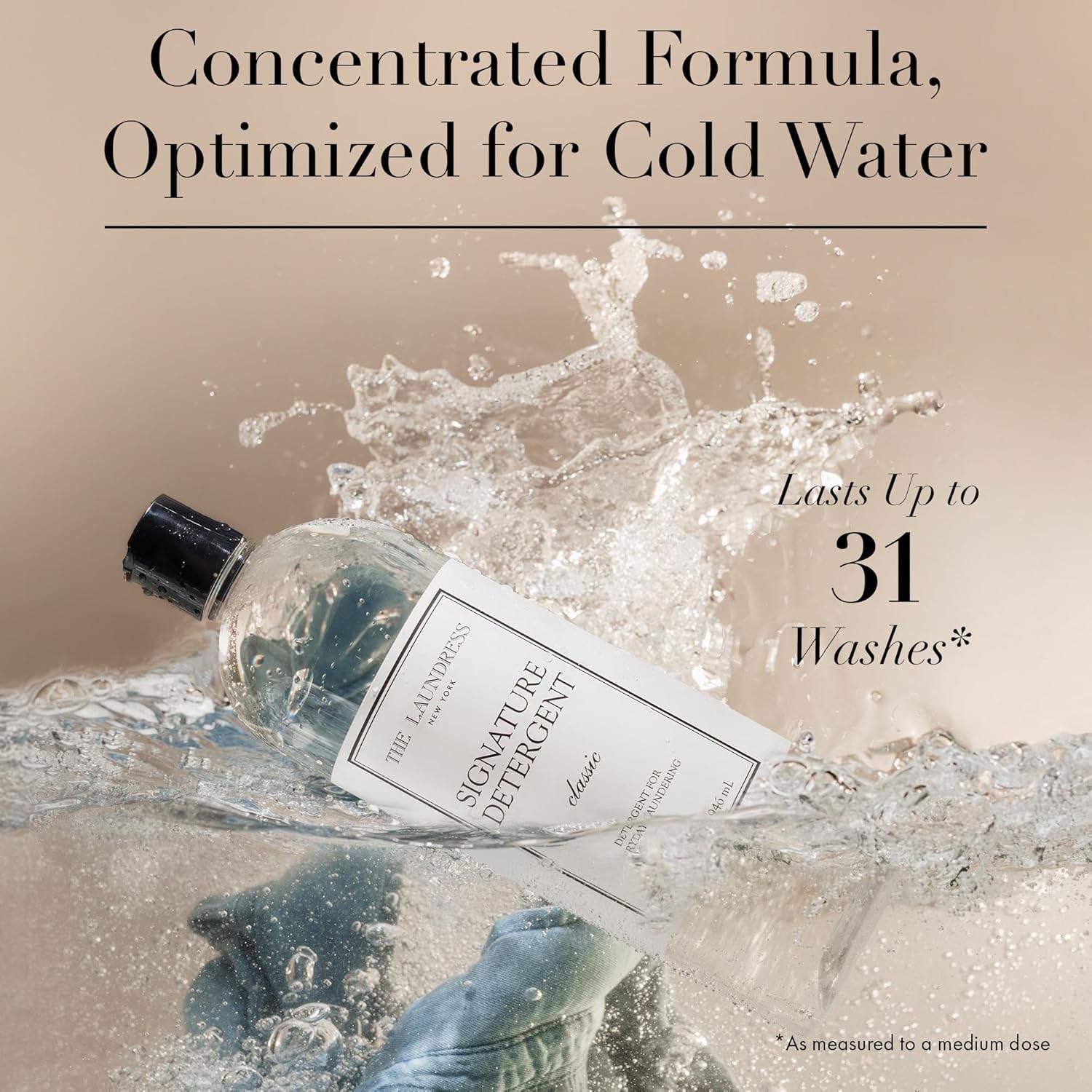 The Laundress Luxury Laundry Detergent 31 Loads