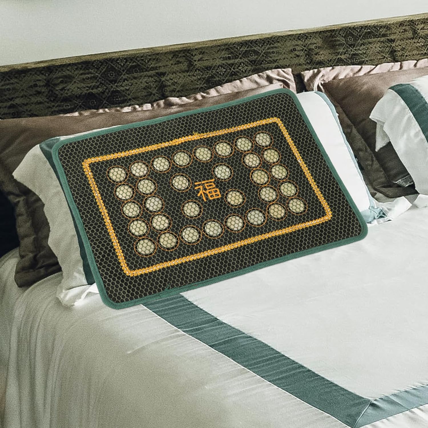 GRIRIW Jade Pillow for Summer Cooling