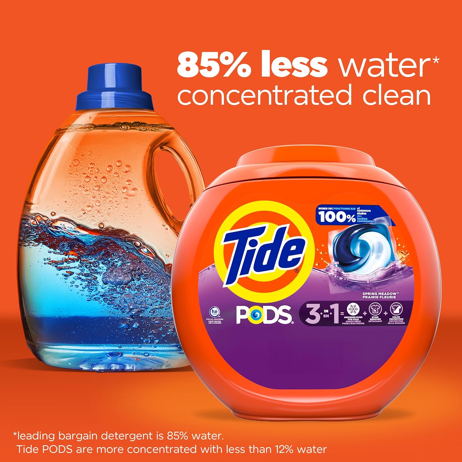 Tide PODS Laundry Detergent Pacs 112 Count HE Compatible