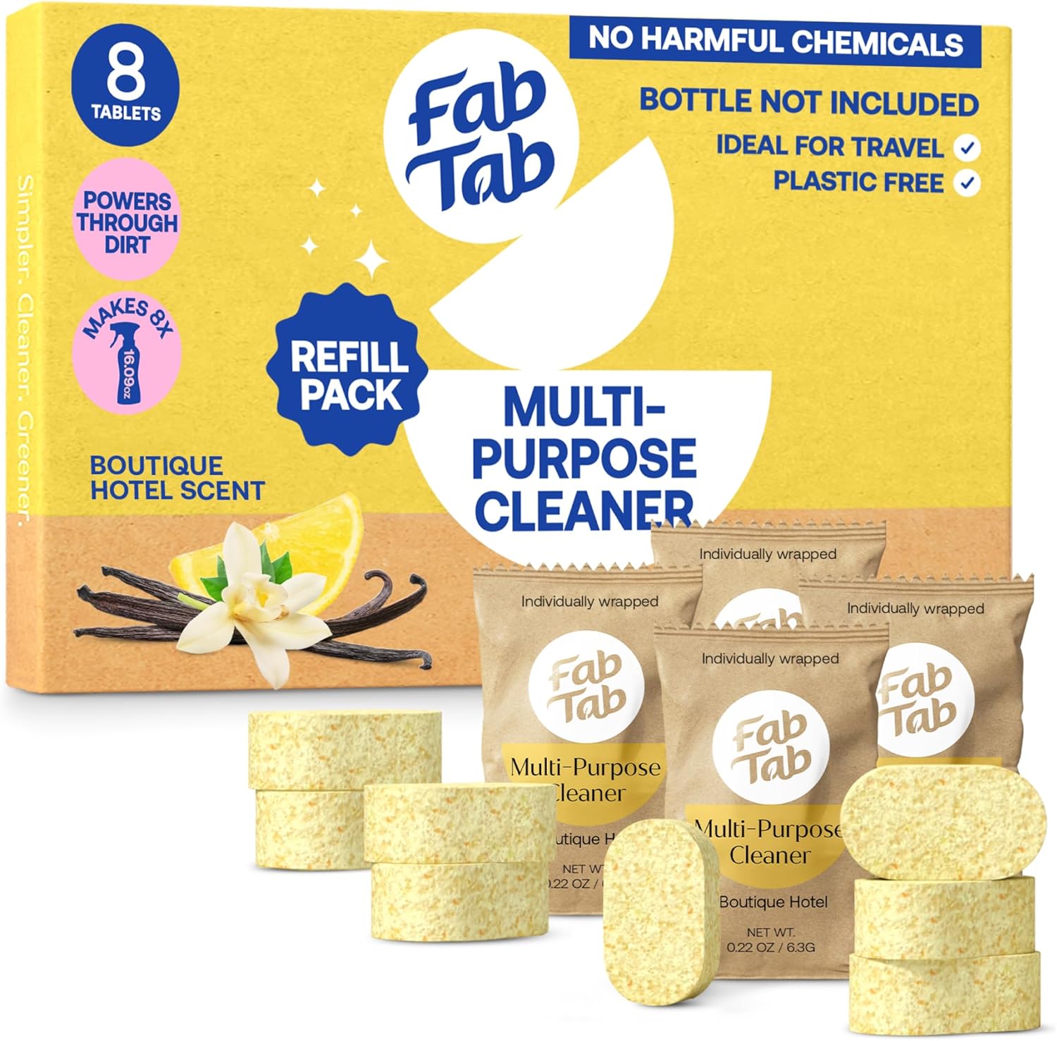 Fab Tab Sustainable Multi-Surface Cleaner Tablets