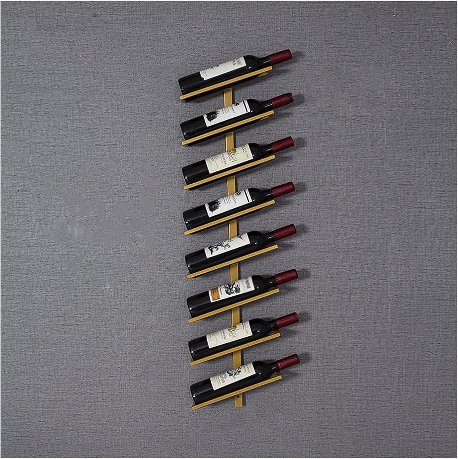 ALDEPO Wall-Mounted Wine Rack - 12 Bottles Storage