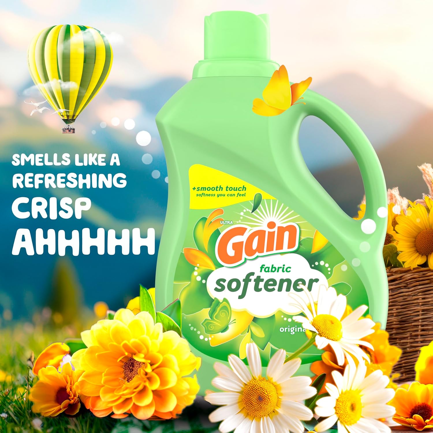 Gain Fabric Softener Original Scent 140 Fl Oz
