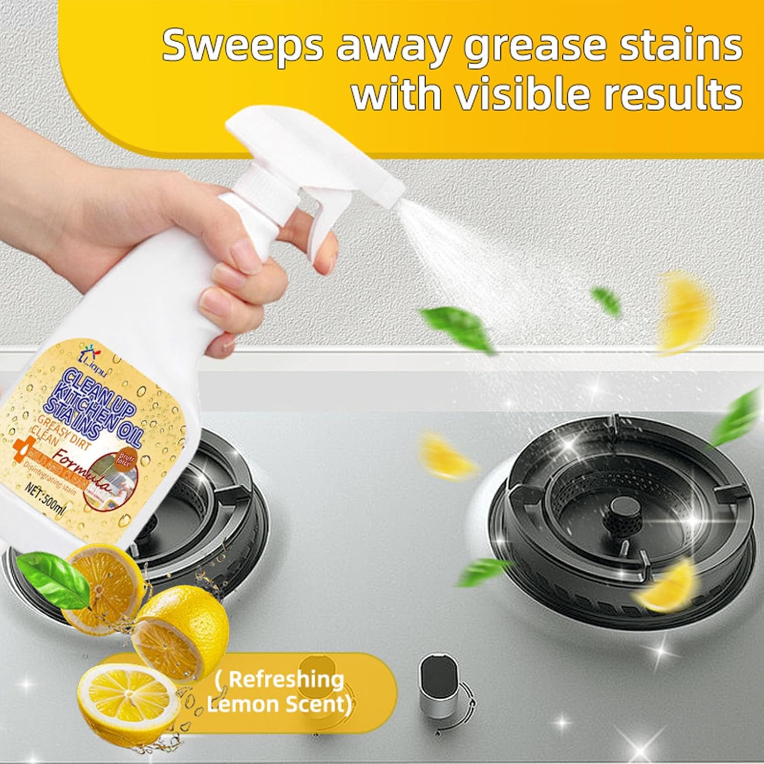Liapu 3Pcs All Purpose Cleaner Spray